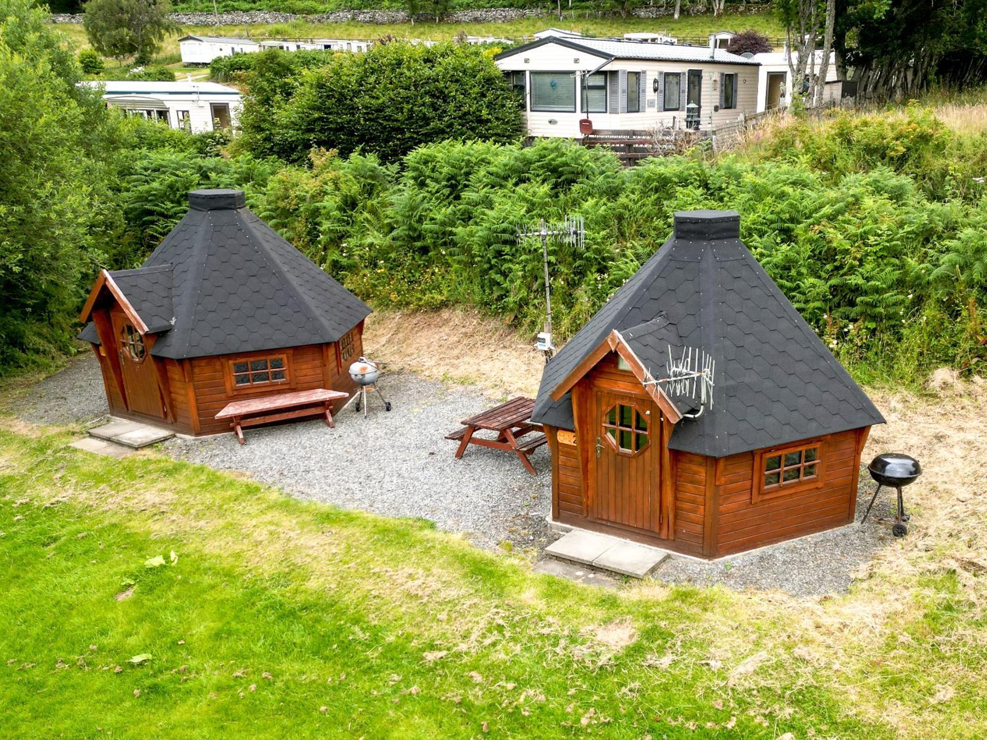 Cruachan Caravan And Camping Farm Килин Екстериор снимка